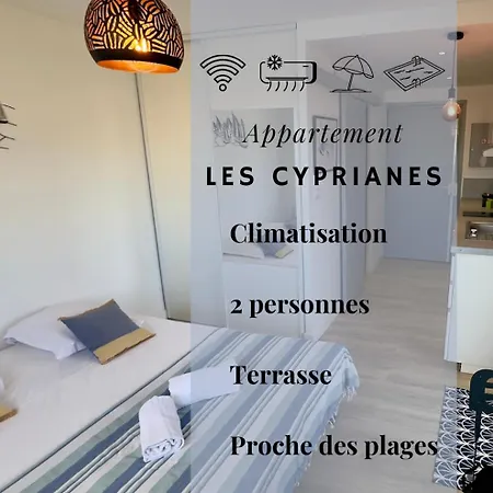 Apartment 091-les Cyprianes - 2 Pers - Parking - Piscine